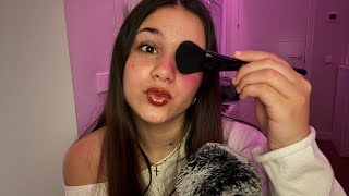 ASMR para dormir | brocha + lipgloss (y hablamos) ☁️ 