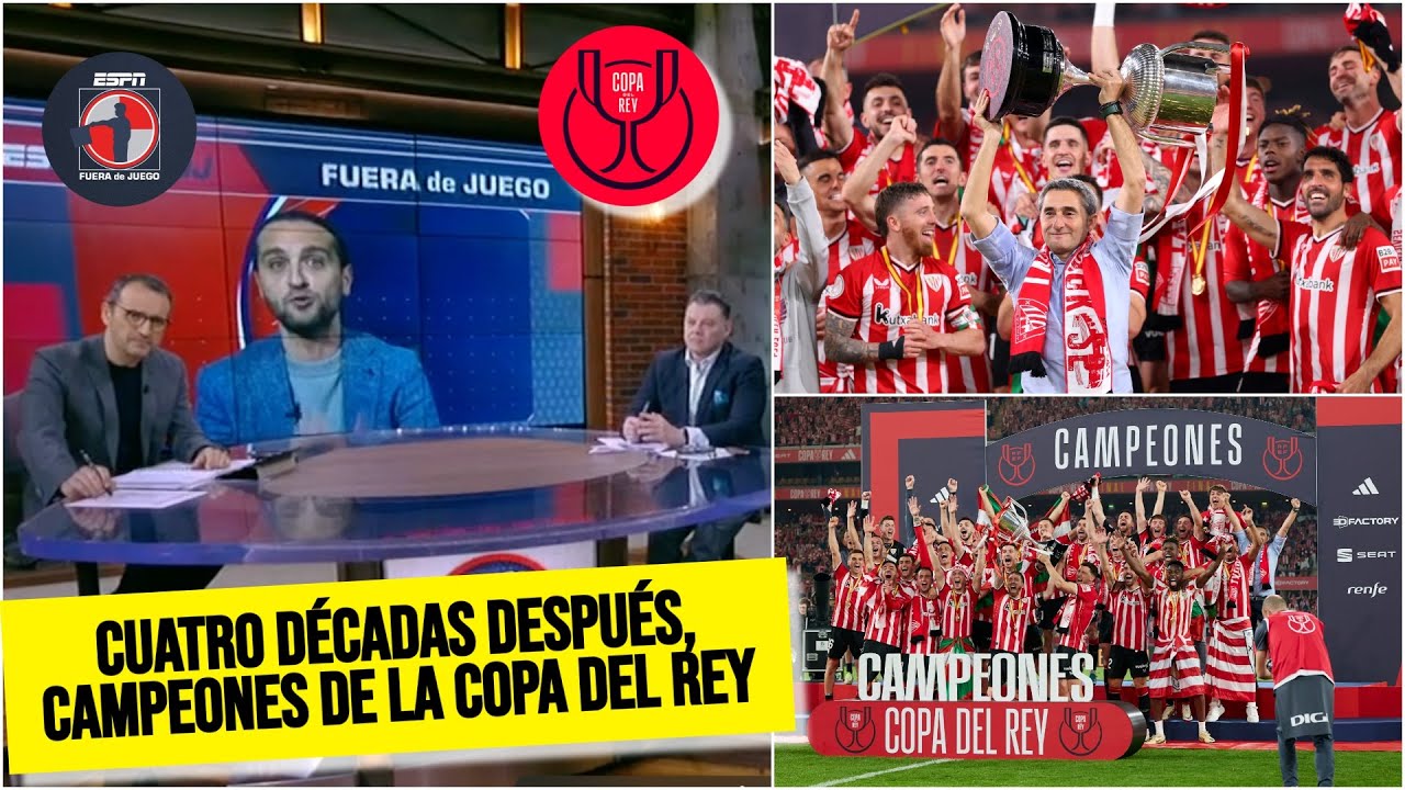ATHLETIC CLUB, CAMPEÓN de la COPA DEL REY 40 años despues, tras vencer ...