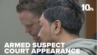 Suspect who forced CCRI Lincoln campus lockdown appears in court