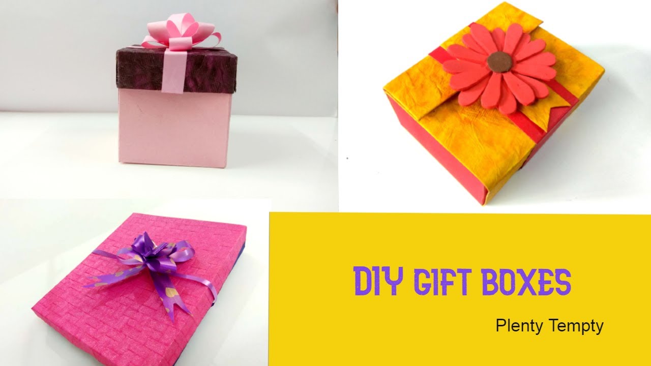 Birthday Gift Box / DIY Gift Boxes / Handmade Birthday Gift Box/How To