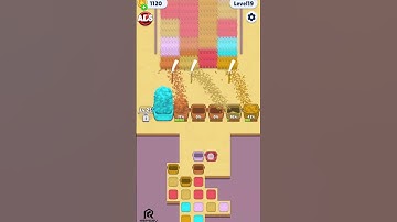 Mowing Craze Levels 17, 18 & 19 – The Ultimate Haystack Sorting Challenge! #gameplay #gaming #shorts