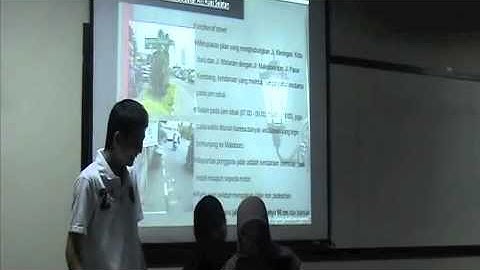 Presentasi Kedua Kelompok 1 (video1)