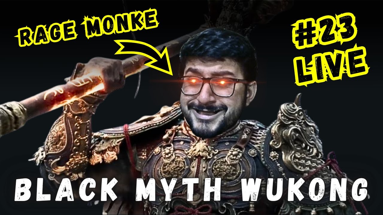 Monkey rage in Evening! [Black Myth Wukong] Part 23 - YouTube