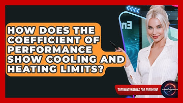 How Does The Coefficient Of Performance Show Cooling And Heating Limits?