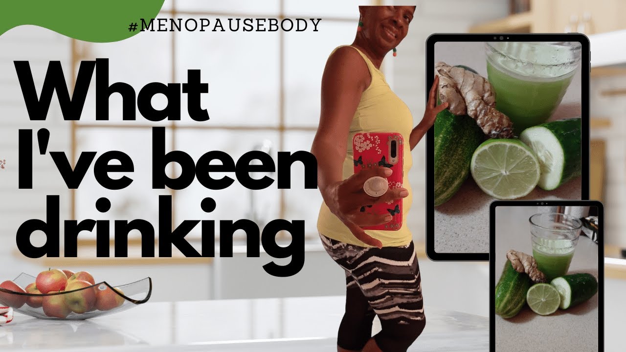 Drink this to help your menopausal body Cucumber juice with ginger
