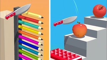 Slice It All Game! Satisfying and Relaxing ASMR Slicing Video