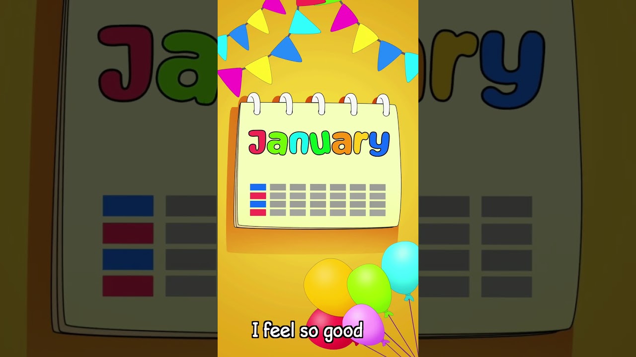 Learn Months of the Year January | Birthday Song for Kids | Happy Birthday January by Patty Shukla