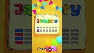 Birthday Song for Kids January | Happy Birthday January Babies and Children by Patty Shukla #short