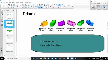 Math Lesson 11.4 Three Dimensional Figures