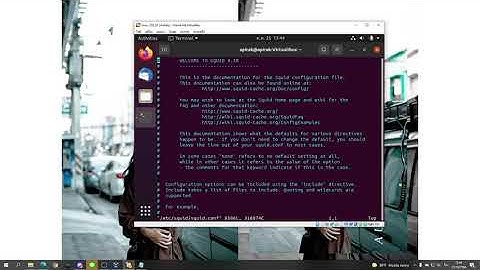 install & configure squid proxy server in ubuntu *-*
