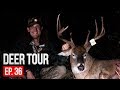 BOW HUNTING FROM THE GROUND! Iowa Public Land 8 Point - DEER TOUR  E36