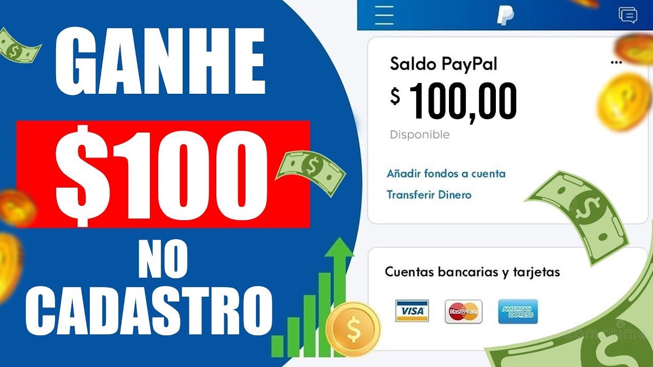 GANHE $100 NO CADASTRO E SAQUE NO PIX NA HORA🤑App para ganhar dinheiro/APP PAGANDO POR CADASTRO 2022