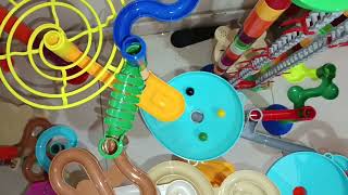 Thrilling 2 Elevator Colour Marble Run Race Showdown!