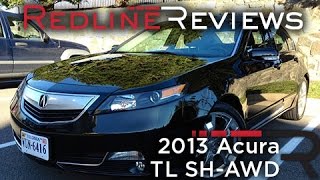 2013 Acura TL SHAWD Review, Walkaround, Exhaust, Test Drive