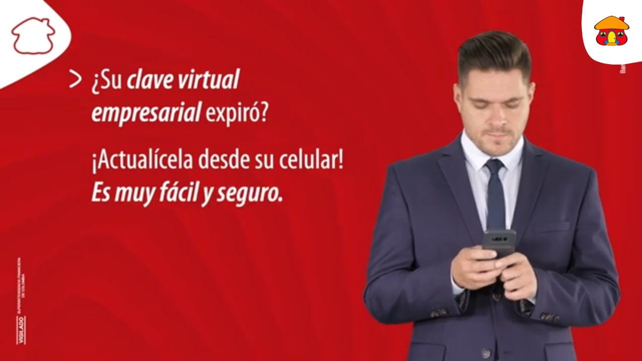 App Empresas Expedición de clave Banco Davivienda YouTube App Empresas Expedición de clave Banco Davivienda YouTube