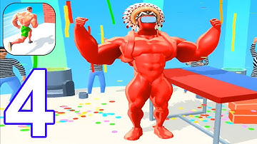 Muscle Rush - Gameplay Part 4 All Levels 36-40 (Android, iOS)