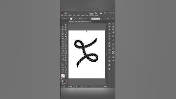 How to make rope in adobe illustrator #adobesoftware #illustrator #adobeindesigncc #art