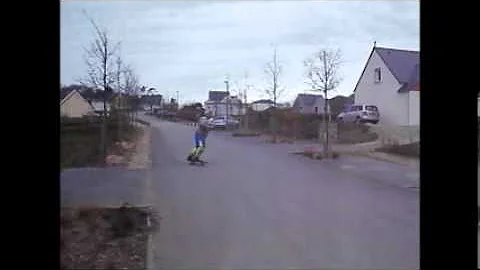 paul conibear skateboarding at Mahalon