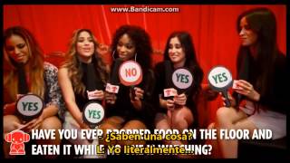 Fifth Harmony played YES/NO Game at NOVA 96.9 FM [SUBTITULADO]