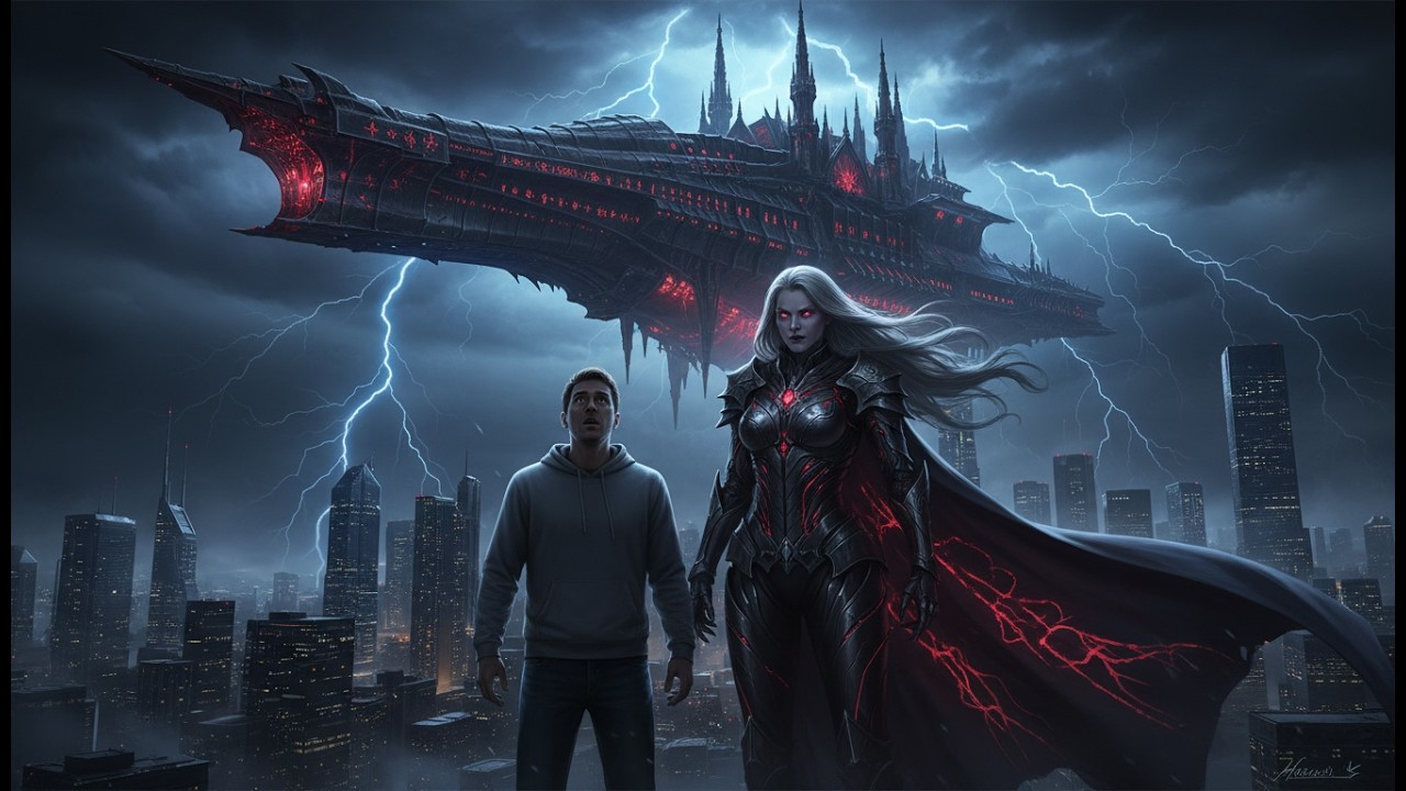 Я в шутку попросил у неё жену — и появилась вампирша-воительница | HFY | Sci-Fi