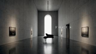 Deep Focus Classical in a Concrete Atelier | soft piano and chamber strings screenshot 3
