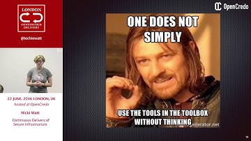 Continuous delivery of secure cloud environments