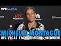 'Still green' Michelle Montague 'disappointed' she didn't finish Bueno Silva | UFC Vegas 116