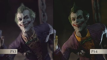 BATMAN RETURN TO ARKHAM Side By Side Comparison (Xbox One/PS4)