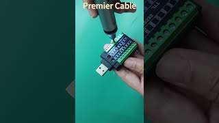 Industrial 4 in 1 USB to RS232 RS485 RS422 TTL Serial Converter