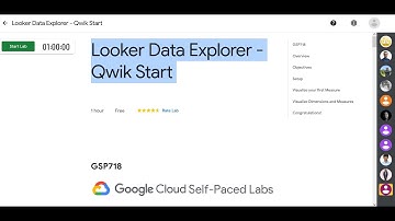 Looker Data Explorer - Qwik Start | Learn to Earn Cloud Challenge: Essentials  | GSP718
