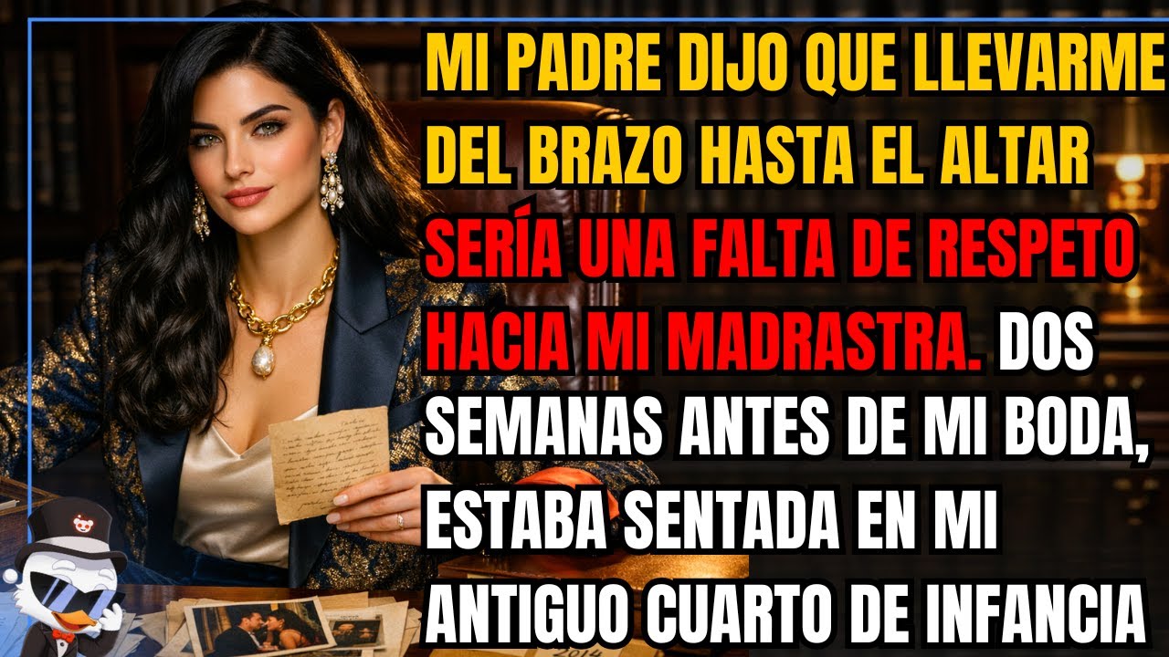 Mi padre dijo que llevarme del brazo hasta el altar sería una falta de respeto hacia mi madrastra...