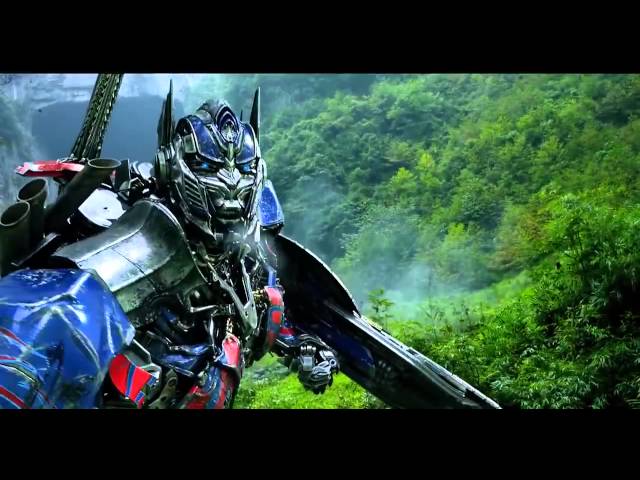 Transformers  Age of Extinction   Optimus Prime Speech The Battle Begins Dinobots class=