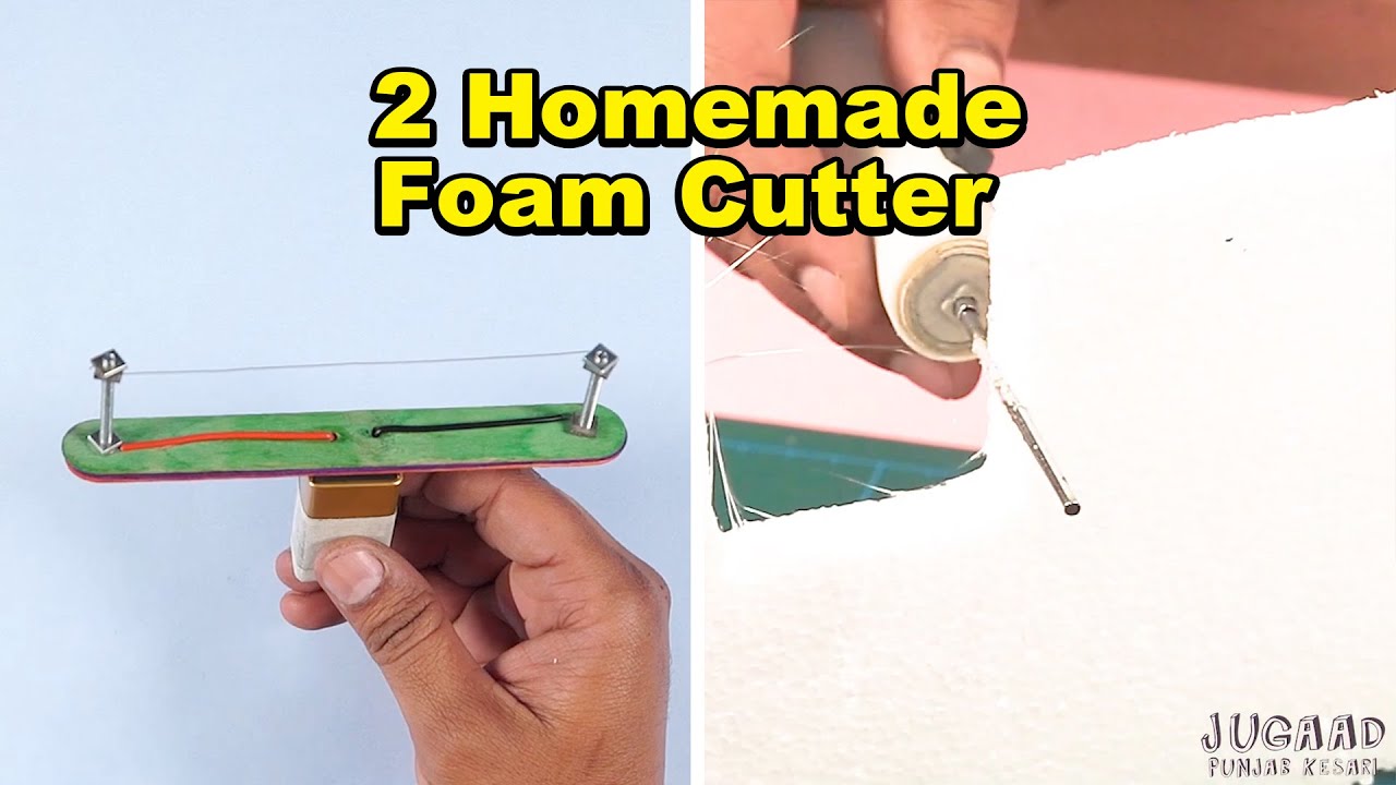 How to make Electric Foam Cutter at home 