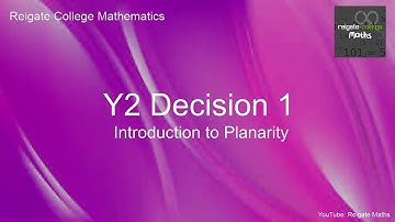 Introduction to Planarity