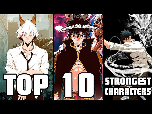 My Top 10 Favorite God of High School Characters 