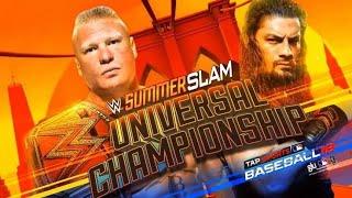 FULL MATCH - Brock Lesnar vs. Roman Reigns - Universal Title Match: SummerSlam 2018