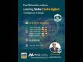 Certifícate como SAFe Agilist | Leading SAFe + Inteligencia Artificial Aplicada #LeadingSAFe #safe