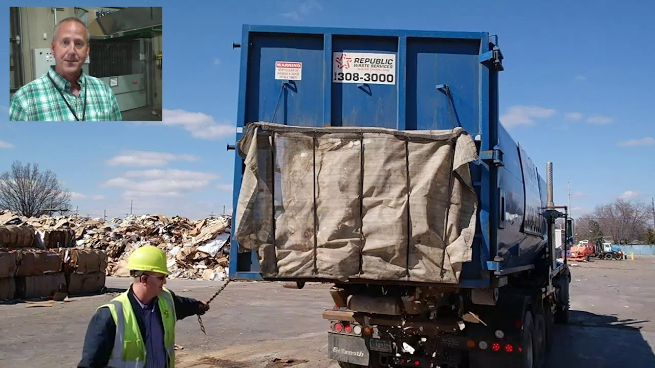 GameStop Testimonial for Auger Compactor EM-20G and EM-40GHS - YouTube