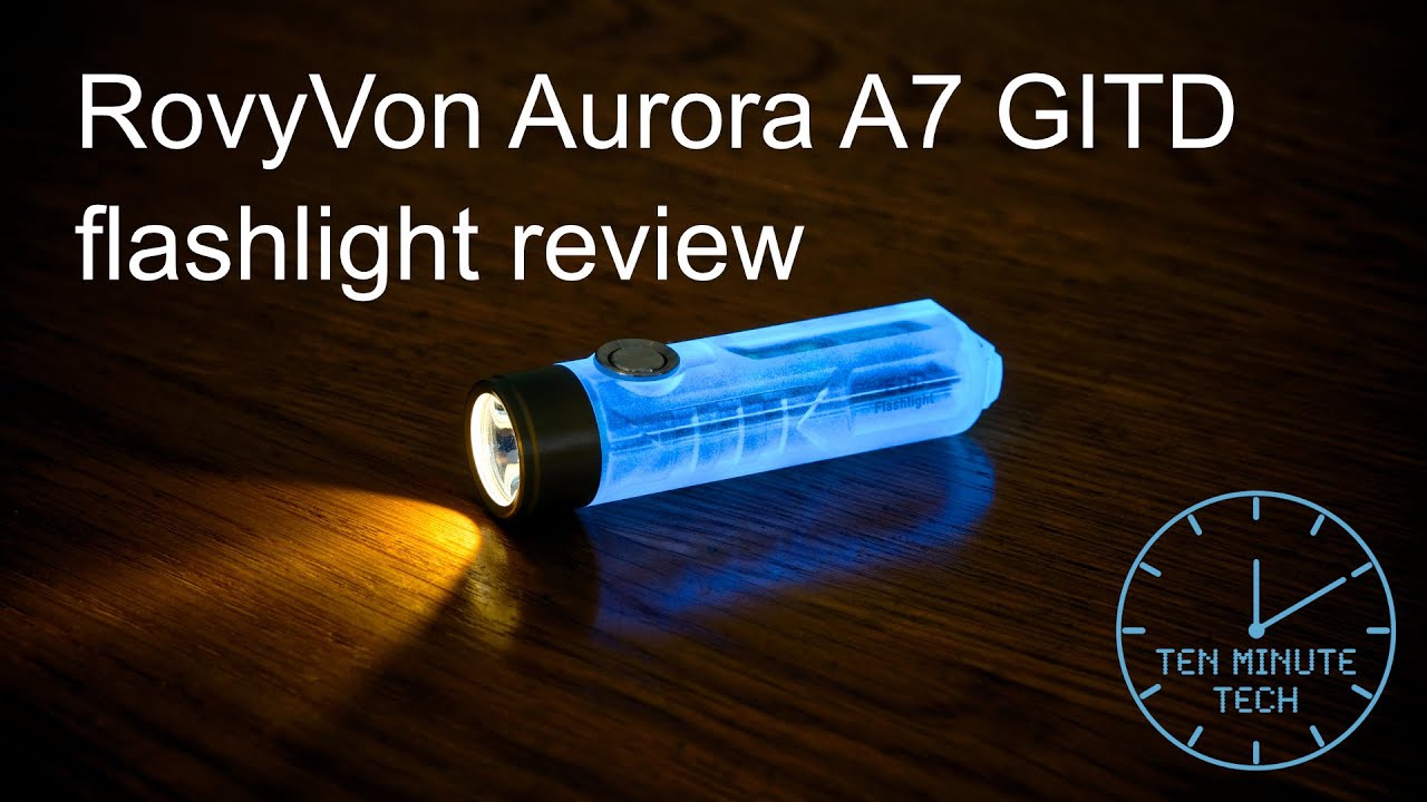 RovyVon Aurora A7 flashlight review