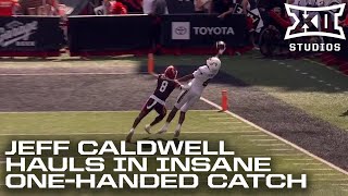Cincinnati's Jeff Caldwell Hauls in Insane One-Handed Catch