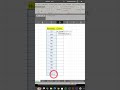 Stop counting manually in Excel ❌ #learnexcel #excelfunction #exceltips #excel #excelformula