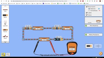 Measuring Voltage, PhET