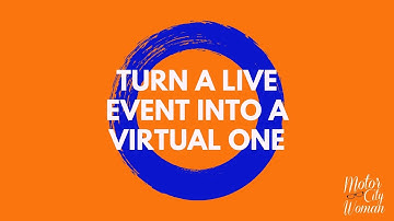 Turn a Live Event into a Virtual Event!
