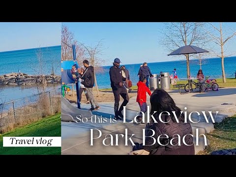 This is a Gem in Oshawa, Toronto | Lakeview Park Beach | #touristattraction, #torontotravel