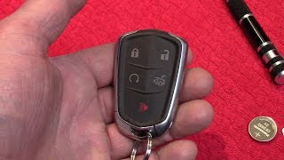 Keyless Entry Battery Replacement RKE Cadillac Chevy Buick