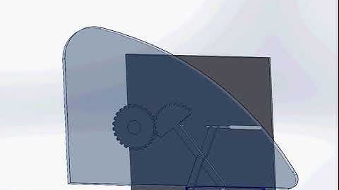 WINDOW MECHANISM OF ELECTRIC CAR