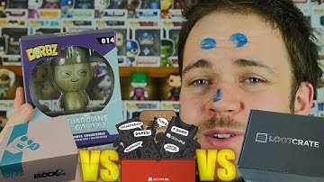 LootCrate vs NerdBlock vs GeekFuel June 2016 | DansTube.TV