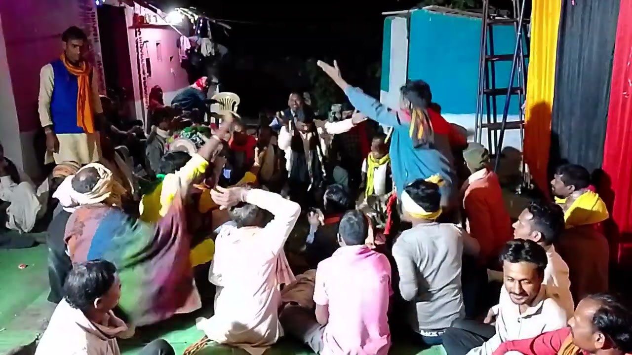 फाग 6 बृजेश झरिया गुमानी वाले की ग्राम बोरिया कला में फाग जवाबी मुकाबला