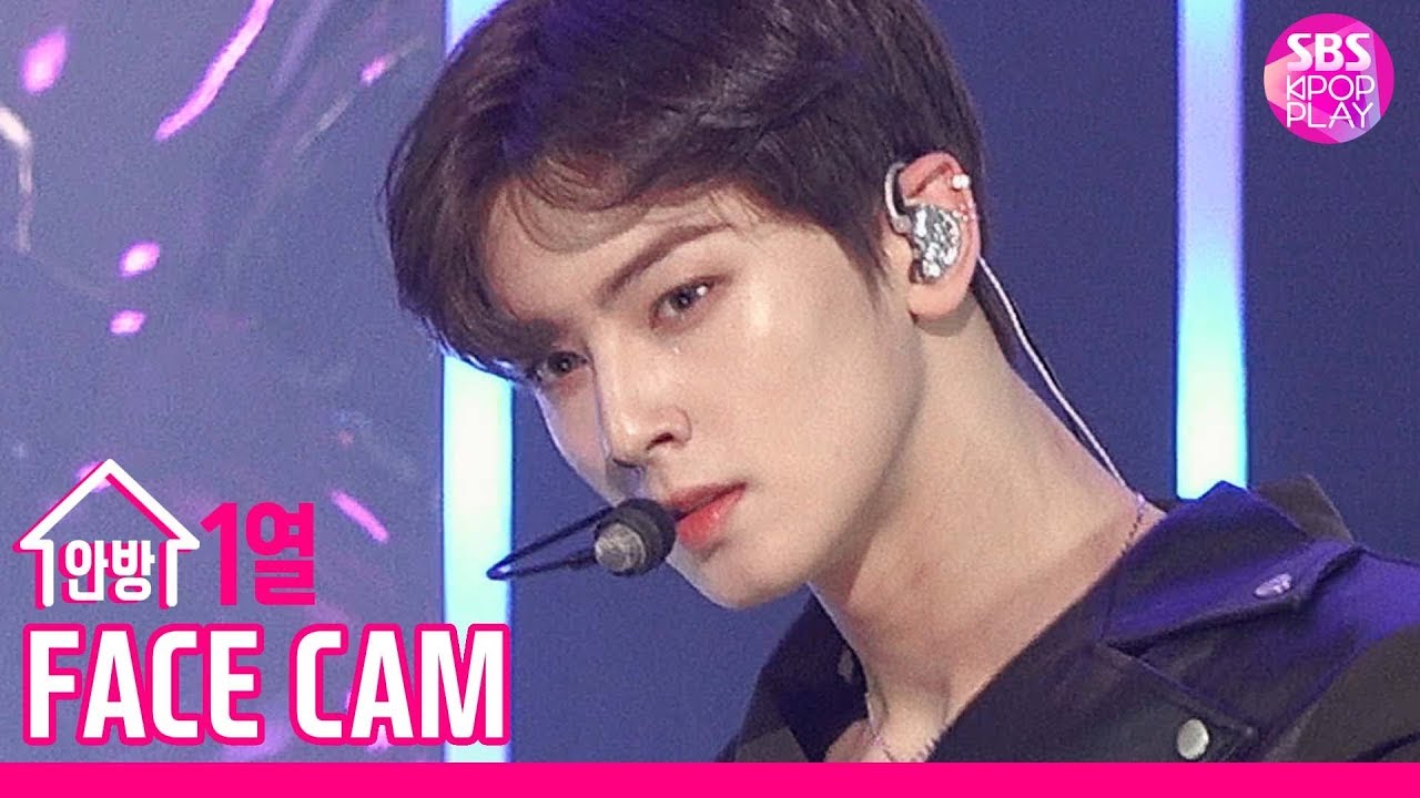 [페이스캠4K] 아스트로 차은우 'Blue Flame' (ASTRO CHA EUNWOO Facecam)│@SBS Inkigayo_2019.11.24