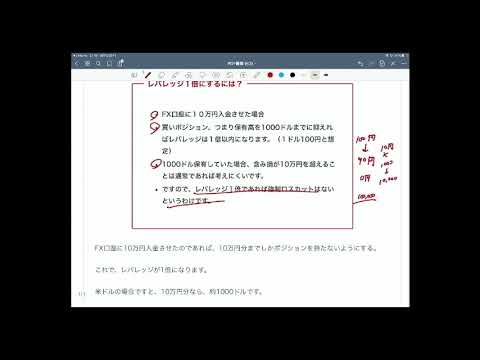 FXでレバレッジ1倍に設定する方法とは？